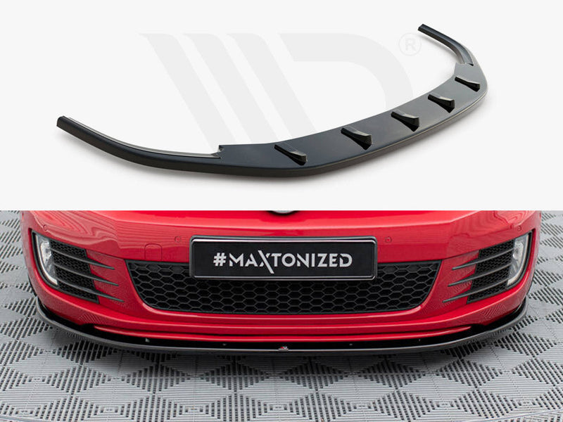 Maxton Design - FRONT SPLITTER VER.2 VW GOLF VI GTI