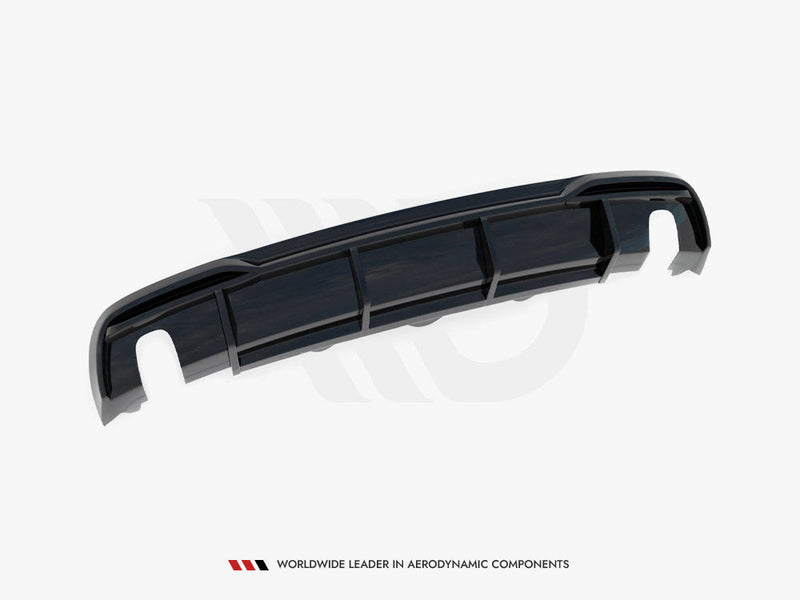Maxton Design - Rear Valance Audi A5 8T Facelift (Version with single exhausts on both sides)