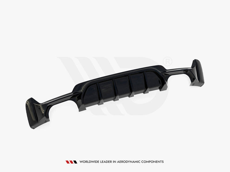 Maxton Design - REAR VALANCE BMW 4 COUPE / GRAN COUPE / CABRIO M-PACK F32 / F36 / F33 (VERSION WITH DUAL EXHAUSTS ON BOTH SIDES)
