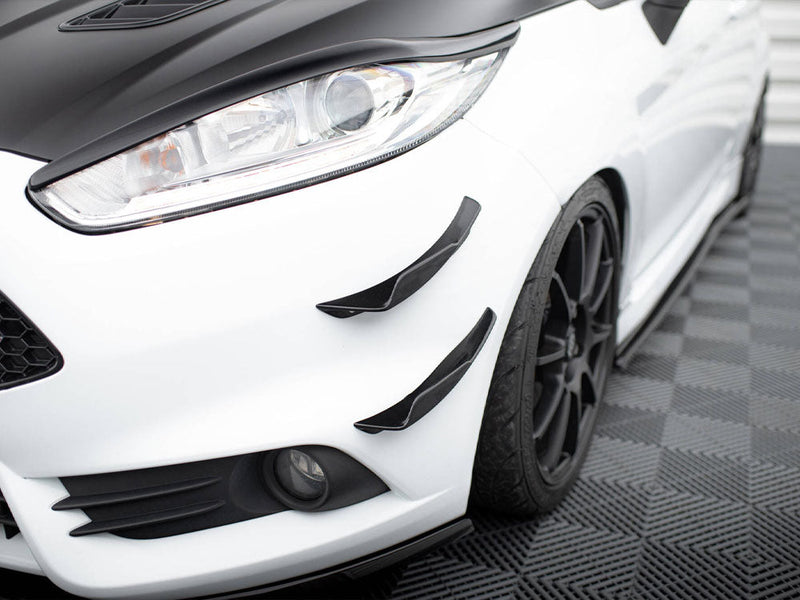 Maxton Design - Front Bumper Wings (Canards) Ford Fiesta ST Mk7 Facelift