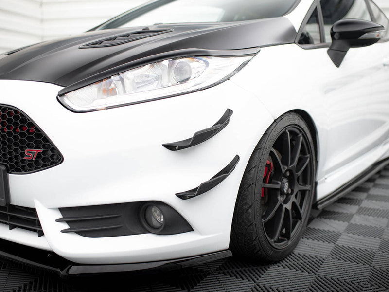 Maxton Design - Front Bumper Wings (Canards) Ford Fiesta ST Mk7 Facelift