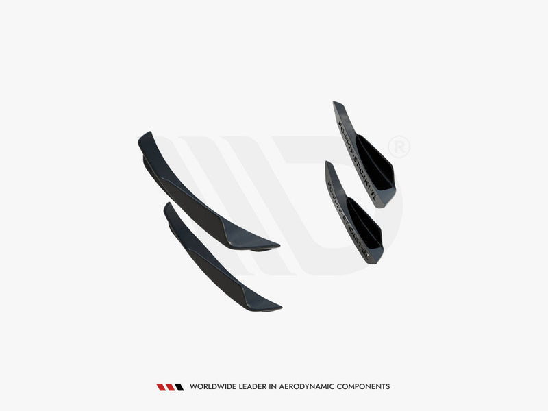 Maxton Design - Front Bumper Wings (Canards) Ford Fiesta ST Mk7 Facelift