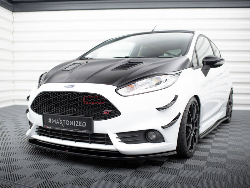 Maxton Design - FRONT SPLITTER V.2 FIESTA MK7 ST FACELIFT 2013-UP