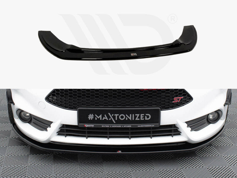 Maxton Design - FRONT SPLITTER V.2 FIESTA MK7 ST FACELIFT 2013-UP