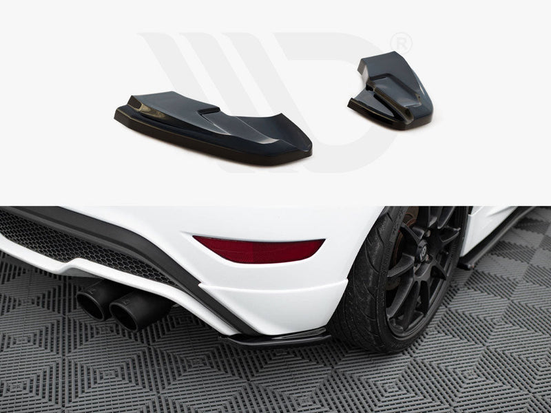 Maxton Design - Rear Side Splitters Ford Fiesta ST / ST-Line / Zetec S Mk7 FL