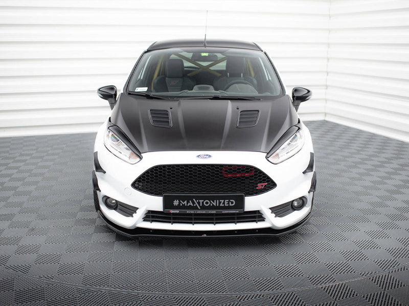 Maxton Design - FRONT SPLITTER V.1 FIESTA MK7 ST FACELIFT 2013-2017