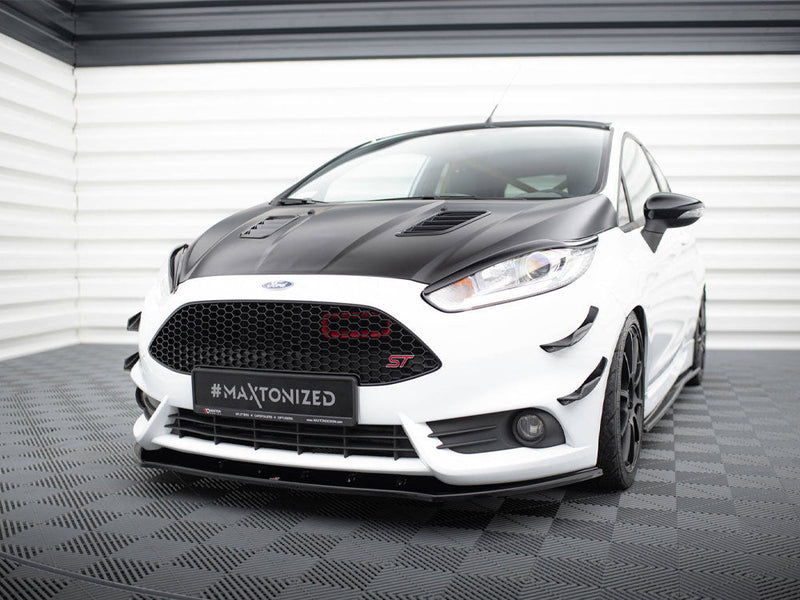 Maxton Design - FRONT SPLITTER V.1 FIESTA MK7 ST FACELIFT 2013-2017
