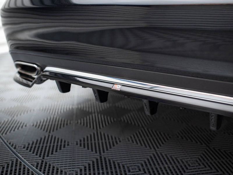 Maxton Design - Rear Splitter (Vertical Bars) Mercedes-Benz E W212 Facelift