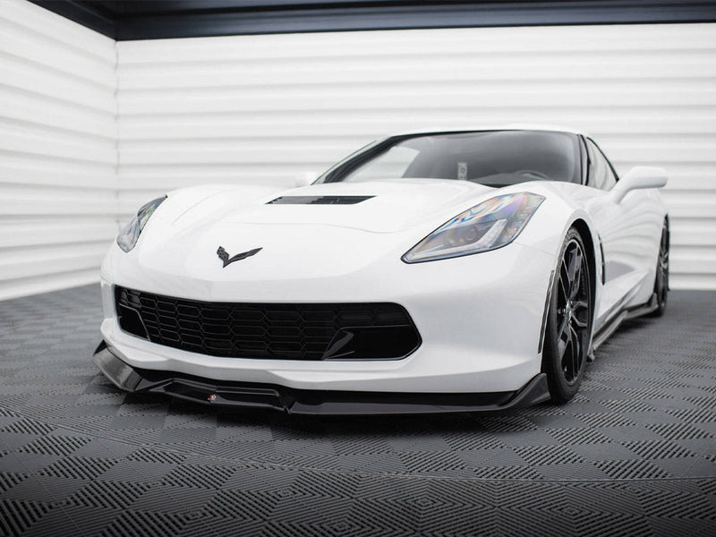 Maxton Design - Front Splitter V.2 Chevrolet Corvette C7