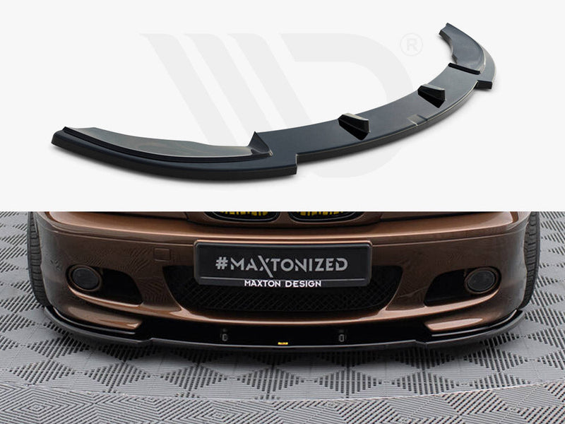 Maxton Design - FRONT SPLITTER BMW 3 E46 MPACK COUPE