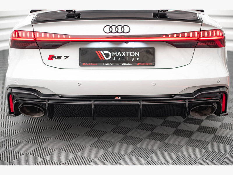 Maxton Design - Rear Valance Audi RS6 C8 / RS7 C8 (Version with towbar)