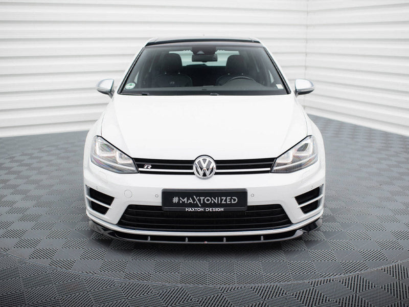 Maxton Design - Front Splitter V.6 Volkswagen Golf R / R-Line Mk7