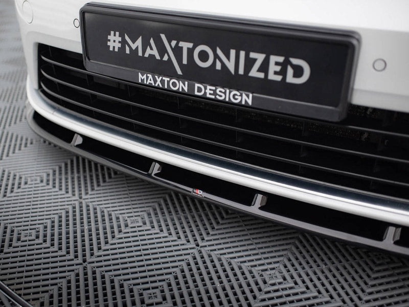 Maxton Design - Front Splitter V.6 Volkswagen Golf R / R-Line Mk7