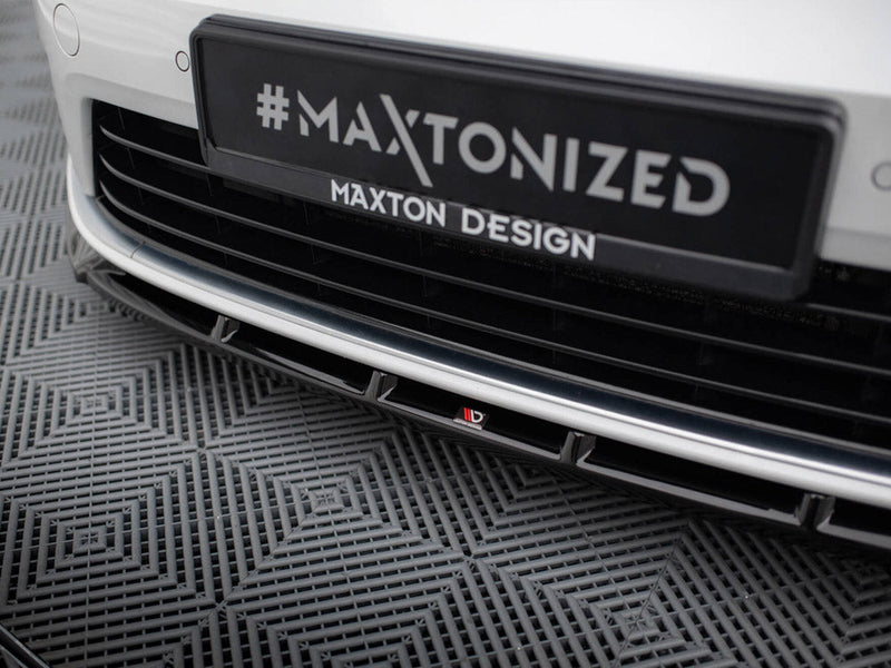 Maxton Design - Front Splitter V.5 Volkswagen Golf R / R-Line Mk7