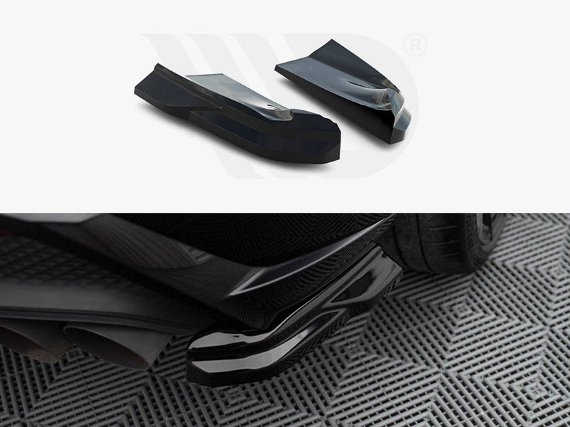 Maxton Design - Rear Side Splitters Porsche Macan GTS Mk1 Facelift 2