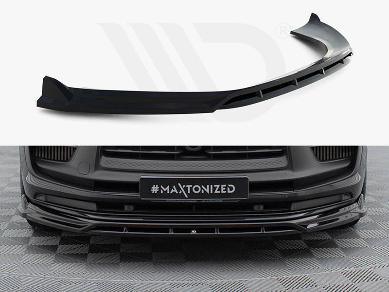 Maxton Design - Front Splitter Porsche Macan GTS Mk1 Facelift 2