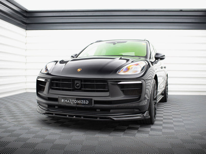 Maxton Design - Front Splitter Porsche Macan GTS Mk1 Facelift 2