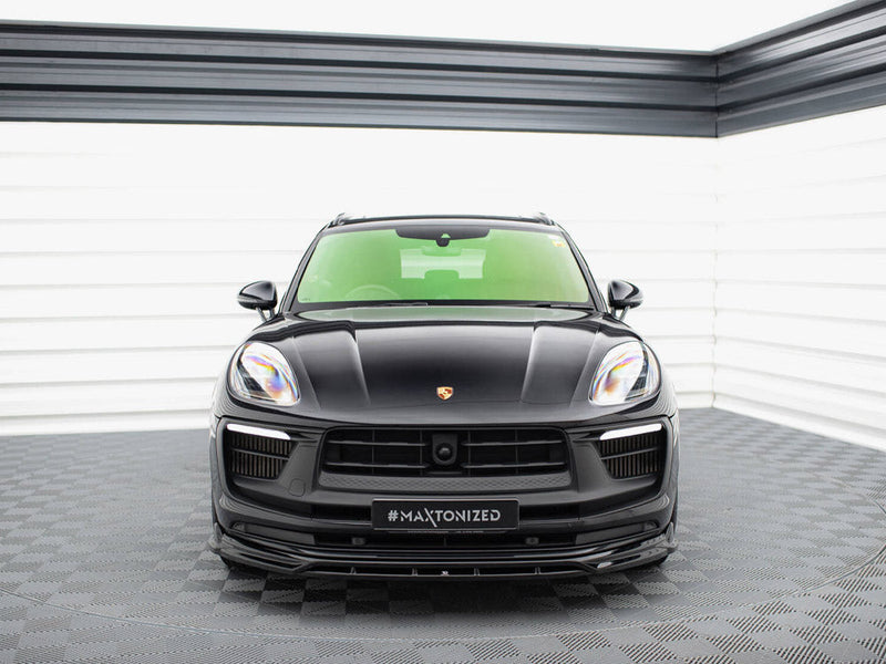 Maxton Design - Front Splitter Porsche Macan GTS Mk1 Facelift 2