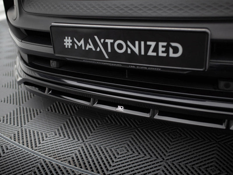 Maxton Design - Front Splitter Porsche Macan GTS Mk1 Facelift 2