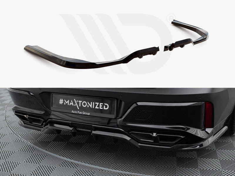 Maxton Design - CENTRAL REAR SPLITTER (VERTICAL BARS) BMW M760E G70