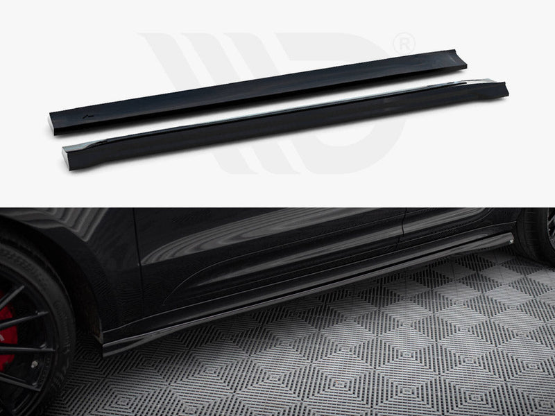 Maxton Design - Side Skirts Diffusers Porsche Macan T / GTS Mk1 Facelift 2