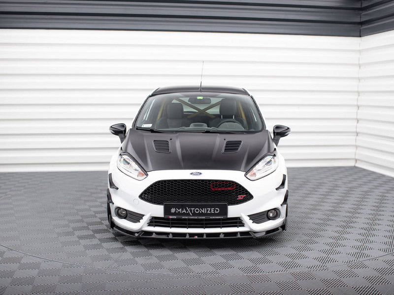Maxton Design - FRONT SPLITTER V.6 + FLAPS FORD FIESTA ST MK7 FACELIFT