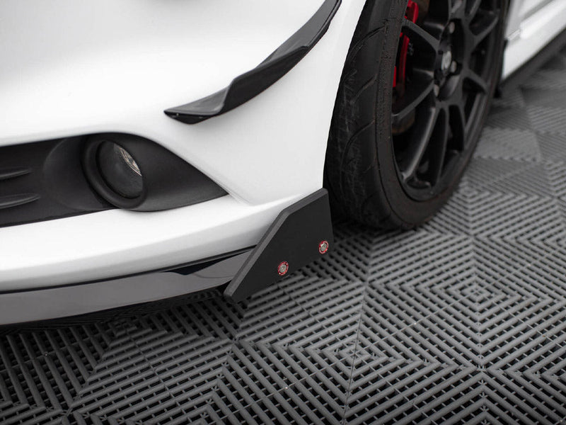 Maxton Design - FRONT SPLITTER V.6 + FLAPS FORD FIESTA ST MK7 FACELIFT