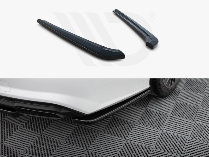Maxton Design - REAR SIDE SPLITTERS AUDI A7 S-LINE (FACELIFT) (2014-2018)