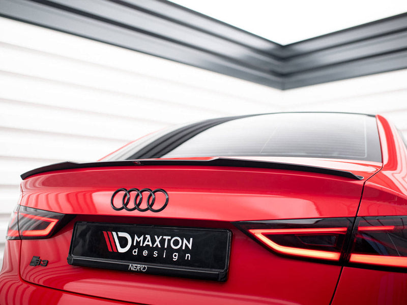 Maxton Design - Spoiler CAP Audi A3 / A3 S-Line / S3 / RS3 Sedan 8V