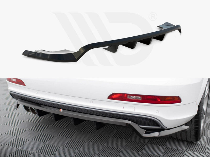 Maxton Design - Rear Splitter (Vertical Bars) Audi Q3 S-Line 8U