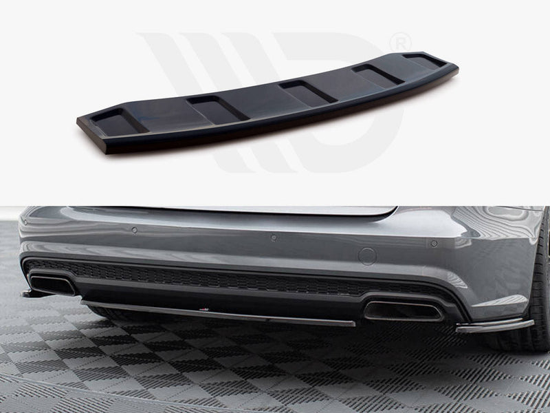 Maxton Design - Rear Splitter Audi A6 / A6 C7 S-Line / S6 C7 Facelift