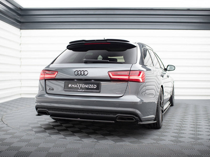 Maxton Design - Rear Splitter Audi A6 / A6 C7 S-Line / S6 C7 Facelift