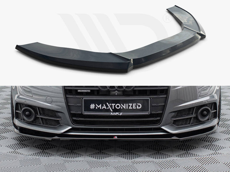Maxton Design - Front Splitter V.1 Audi A6 / A6 C7 S-Line / S6 C7 Facelift
