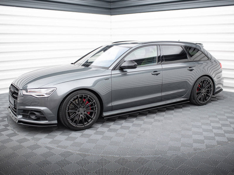 Maxton Design - Side Skirts Diffusers Audi A6 / A6 C7 S-Line / S6 C7 Facelift