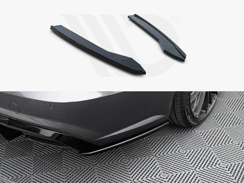 Maxton Design - REAR SIDE DIFFUSERS AUDI S6/ A6 S-LINE C7 FL (2014-2017)