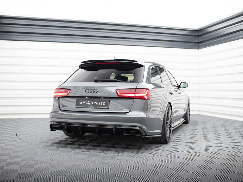 Maxton Design - REAR SIDE DIFFUSERS AUDI S6/ A6 S-LINE C7 FL (2014-2017)
