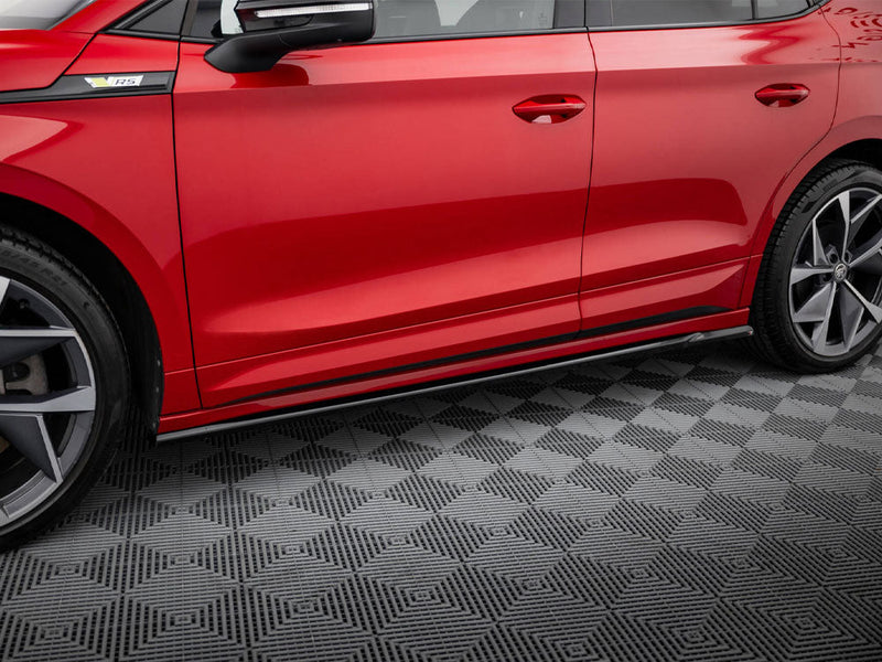 Maxton Design - SIDE SKIRTS DIFFUSERS SKODA ENYAQ COUPE IV