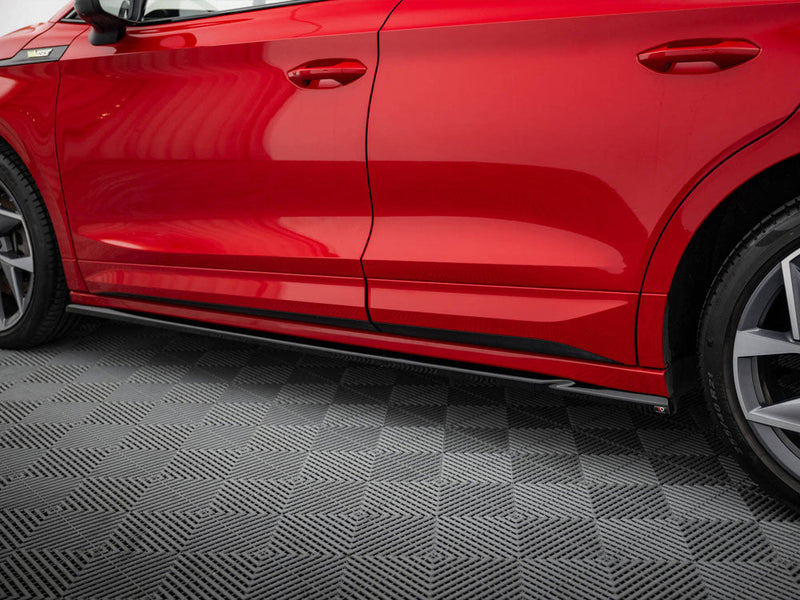 Maxton Design - SIDE SKIRTS DIFFUSERS SKODA ENYAQ COUPE IV