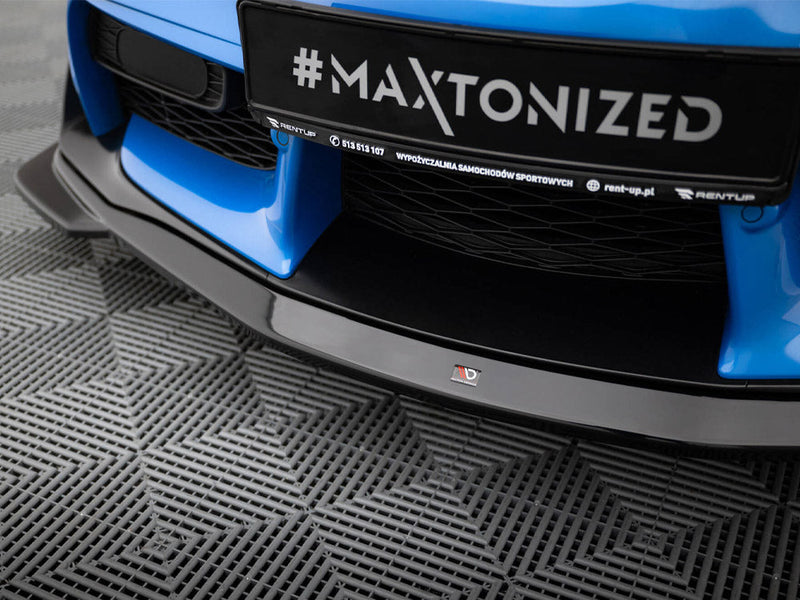 Maxton Design - FRONT SPLITTER V.1 TOYOTA SUPRA MK5 (2019-)