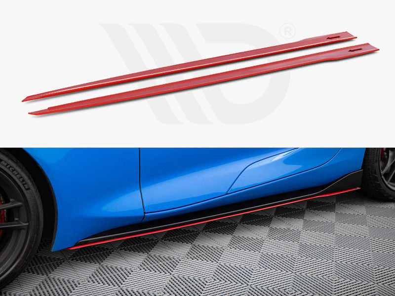 Maxton Design - SIDE SKIRTS DIFFUSERS V.2 TOYOTA SUPRA MK5 (2019-)