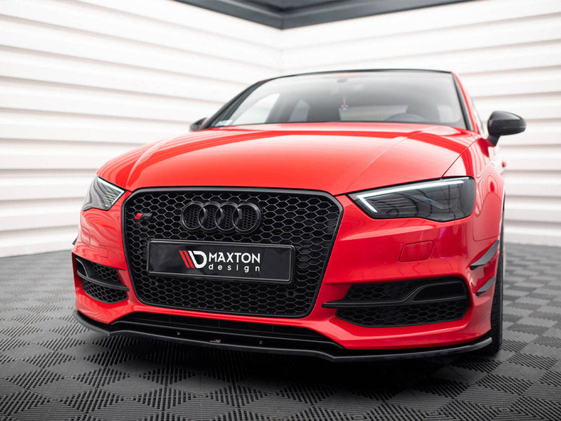 Maxton Design - Front Bumper Wings (Canards) Audi S3 / A3 S-Line 8V Sedan / Cabrio