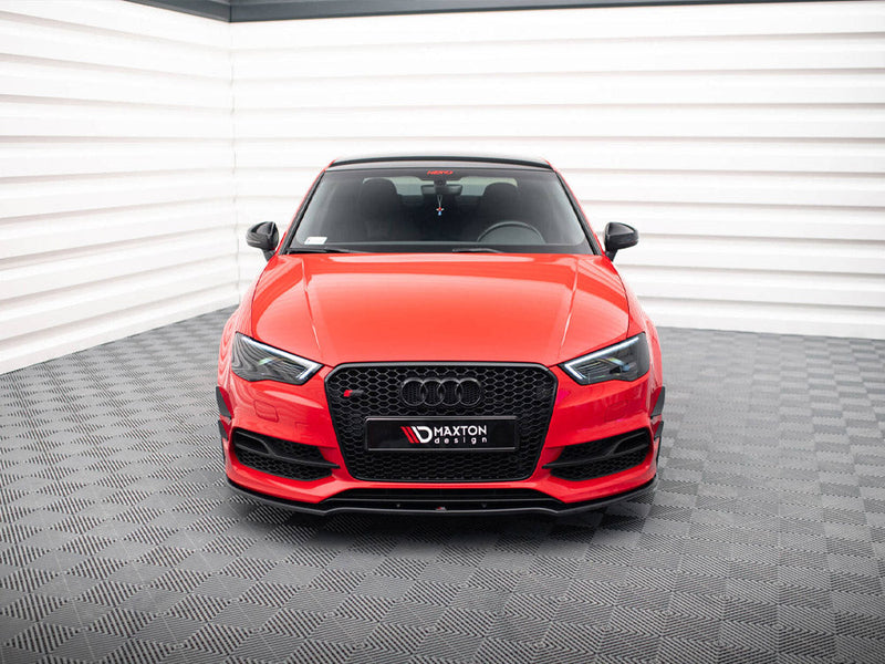 Maxton Design - Front Bumper Wings (Canards) Audi S3 / A3 S-Line 8V Sedan / Cabrio