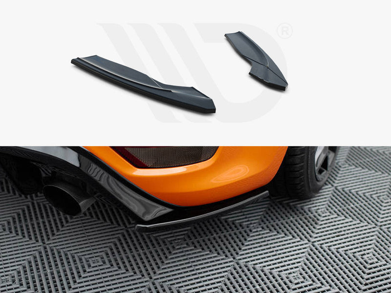 Maxton Design - REAR SIDE SPLITTERS V.2 FORD FOCUS II ST FACELIFT