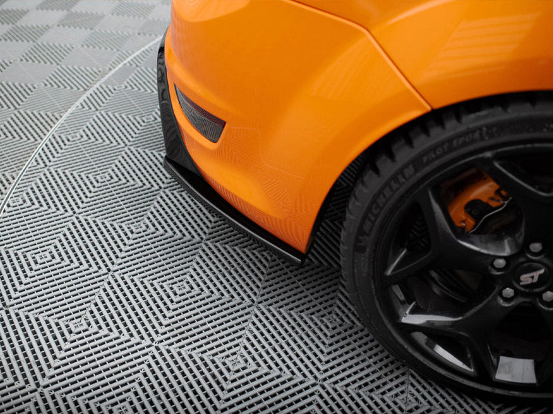 Maxton Design - REAR SIDE SPLITTERS V.2 FORD FOCUS II ST FACELIFT