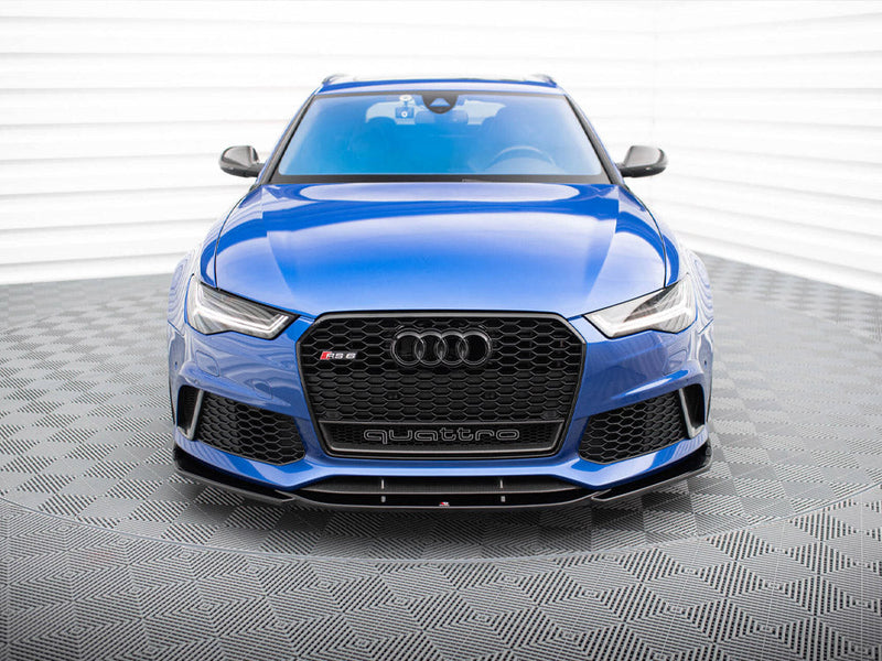 Maxton Design - FRONT SPLITTER V3 AUDI RS6 C7 (2013-2017)