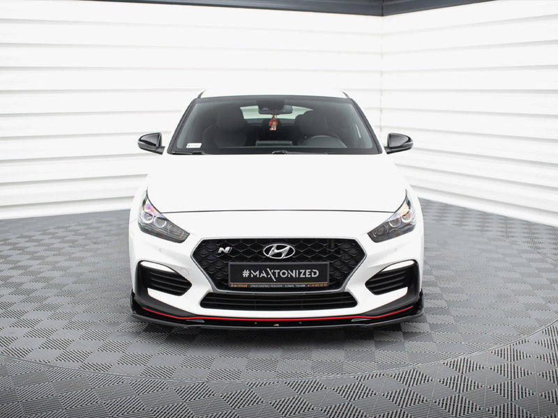 Maxton Design - FRONT SPLITTER V.3 HYUNDAI I30 N MK3 HATCHBACK/ FASTBACK (2017-)