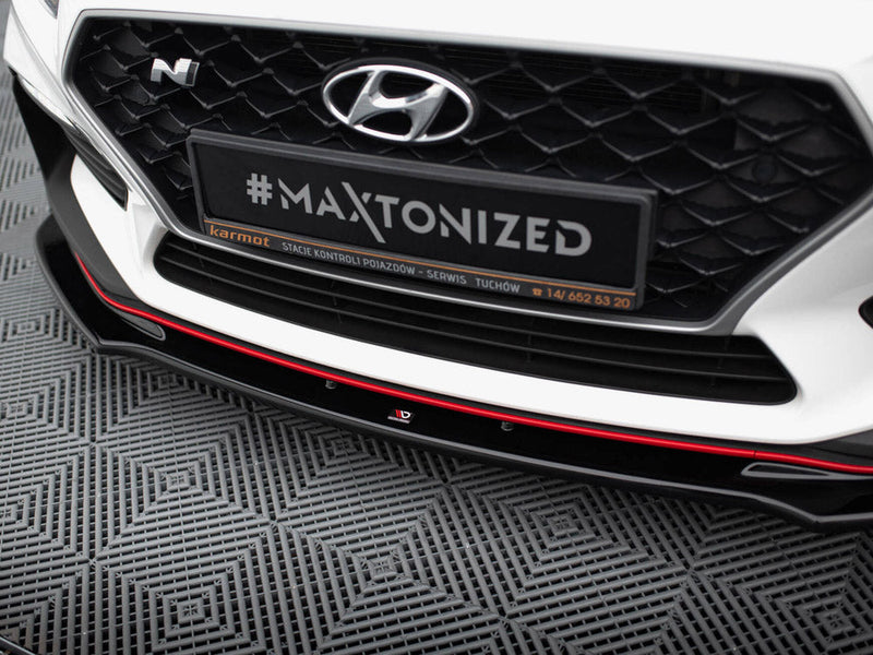 Maxton Design - FRONT SPLITTER V.3 HYUNDAI I30 N MK3 HATCHBACK/ FASTBACK (2017-)