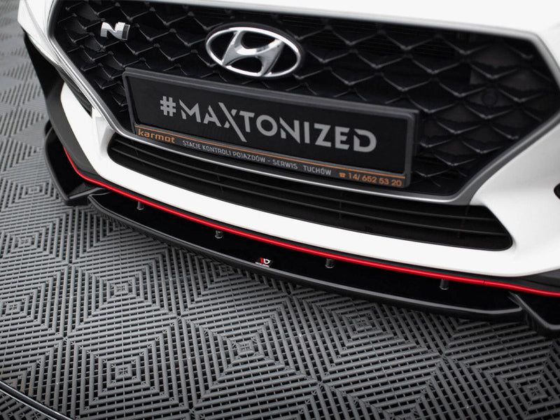 Maxton Design - FRONT SPLITTER V.5 HYUNDAI I30 N MK3 HATCHBACK/ FASTBACK (2017-)