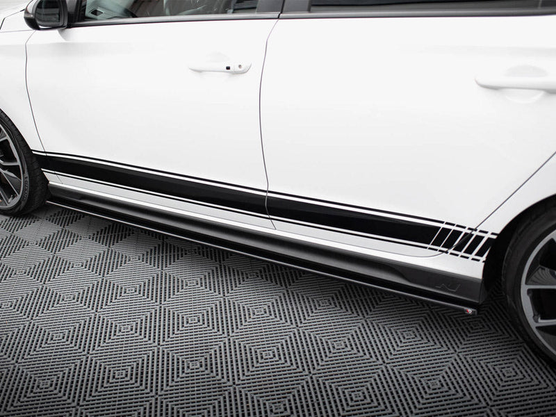 Maxton Design - SIDE SKIRTS DIFFUSERS HYUNDAI I30 MK3 N
