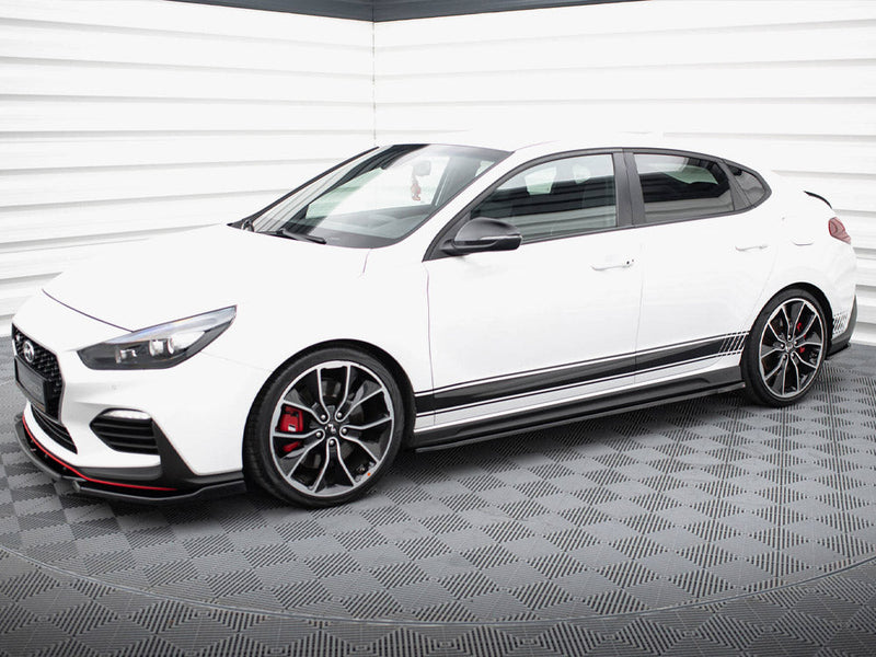 Maxton Design - Side Skirt Diffusers V.4 Hyundai I30 N / N-Line Hatchback / Fastback Mk3 / Mk3 Facelift